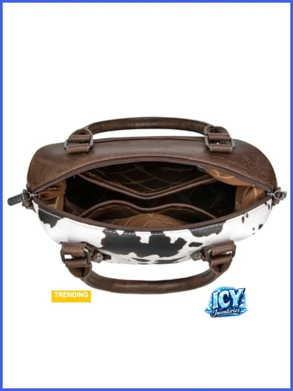 Wrangler Faux Leather Doctor Bag Barrel Satchel Purse